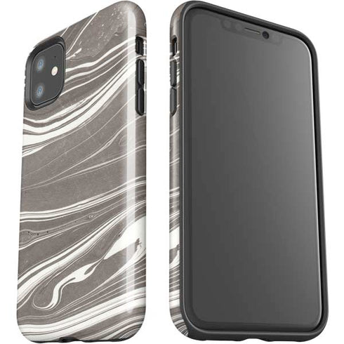 Grey Marble iPhone 11 Impact Case