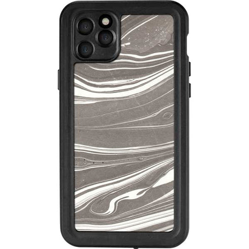 Grey Marble iPhone 11 Pro Max Waterproof Case