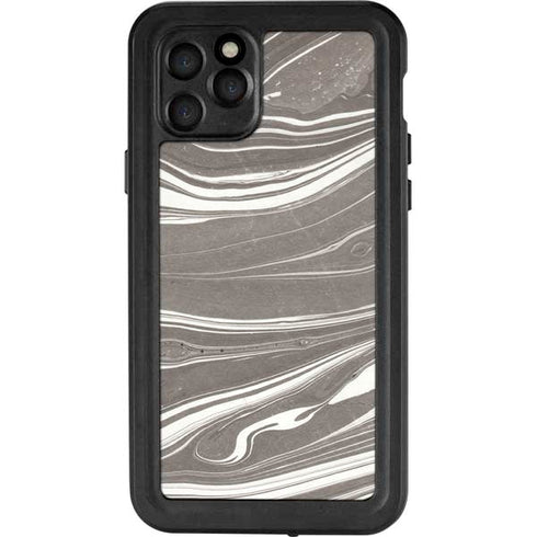 Grey Marble iPhone 11 Pro Waterproof Case