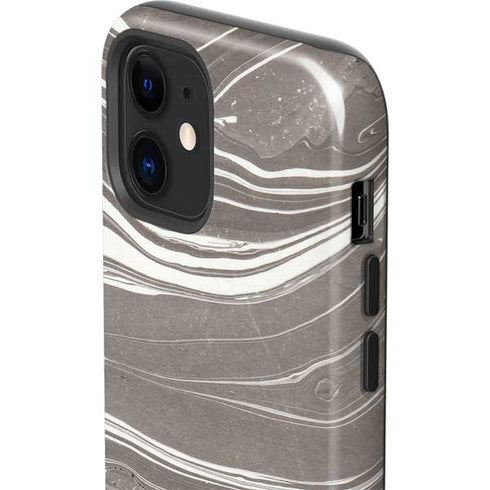 Grey Marble iPhone 12 Impact Case