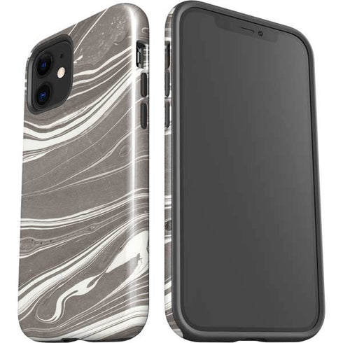 Grey Marble iPhone 12 Impact Case
