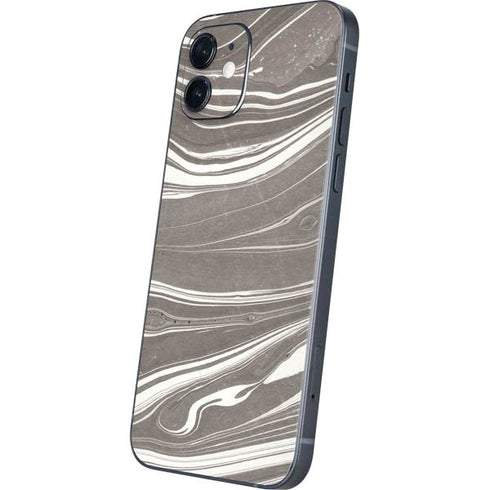 Grey Marble iPhone 12 Mini Skin