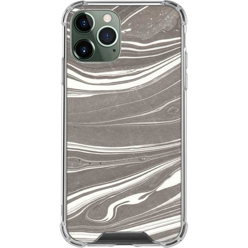 Grey Marble iPhone 12 Pro Clear Case