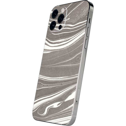 Grey Marble iPhone 12 Pro Skin