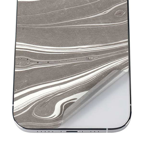 Grey Marble iPhone 12 Pro Skin