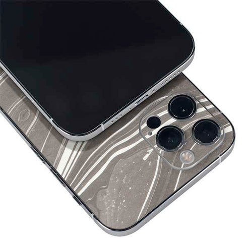Grey Marble iPhone 12 Pro Skin
