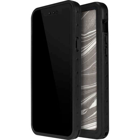 Grey Marble iPhone 12 Pro Waterproof Case