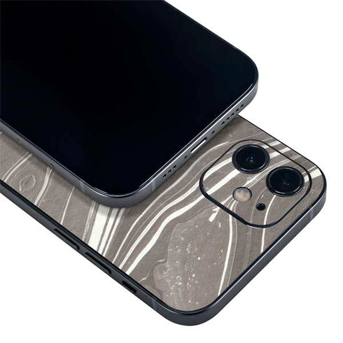 Grey Marble iPhone 12 Skin