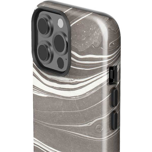 Grey Marble iPhone 13 Pro Max Impact Case