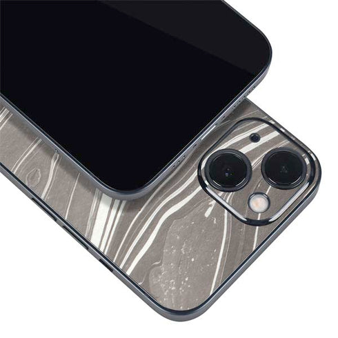 Grey Marble iPhone 14 Plus Skin