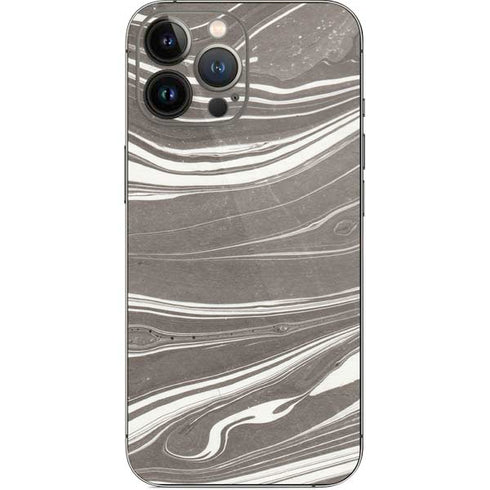 Grey Marble iPhone 14 Pro Max Skin