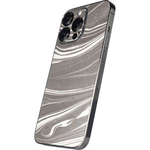 Grey Marble iPhone 14 Pro Max Skin