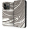 Grey Marble iPhone 15 Pro Folio Case