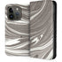 Grey Marble iPhone 15 Pro Folio Case