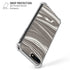 Grey Marble iPhone 7/8 Plus Clear Case