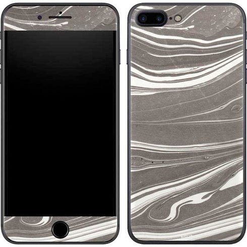 Grey Marble iPhone 8 Plus Skin