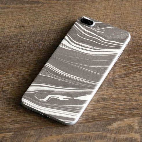Grey Marble iPhone 8 Plus Skin