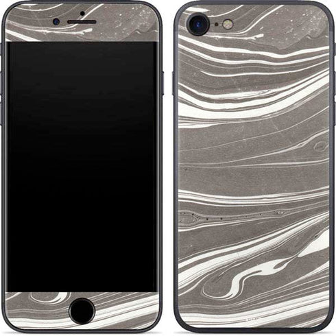 Grey Marble iPhone 8 Skin