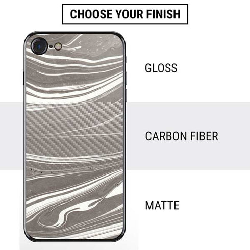 Grey Marble iPhone SE (2nd & 3rd Gen) Skin