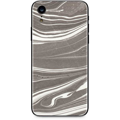 Grey Marble iPhone XR Skin