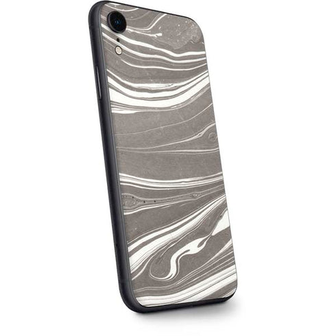 Grey Marble iPhone XR Skin