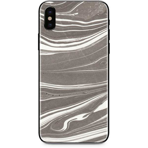 Grey Marble iPhone XS Max Skin