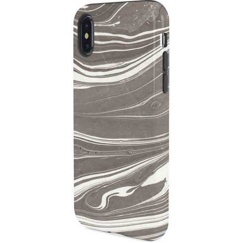 Grey Marble iPhone XS Pro Case