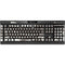Grey Marble K95 RGB PLATINUM Mechanical Gaming Keyboard Skin