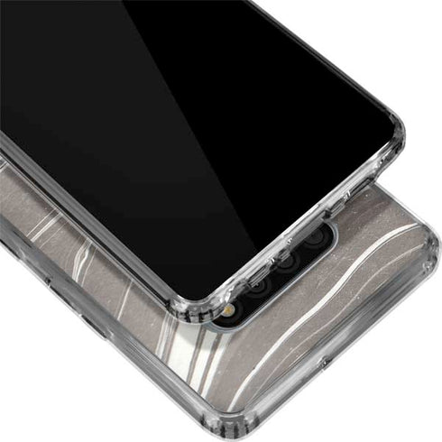 Grey Marble LG Stylo 6 Clear Case