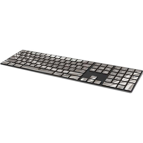 Grey Marble Magic Keyboard with Numeric Keypad Skin