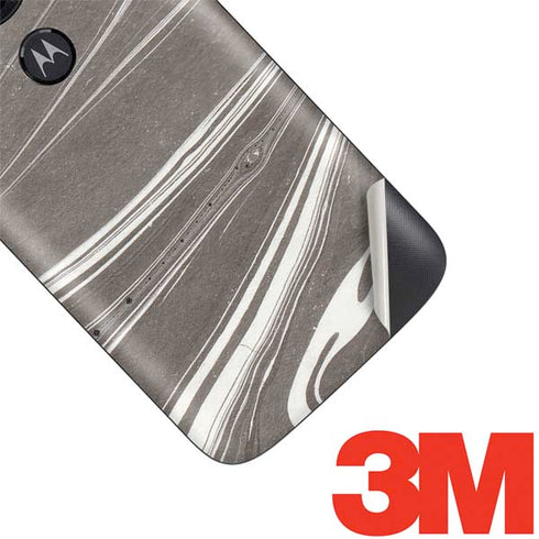 Grey Marble Moto E5 Play Skin