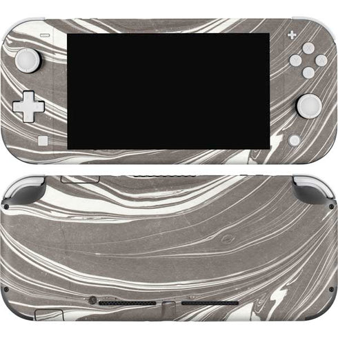 Grey Marble Nintendo Switch Lite Skin