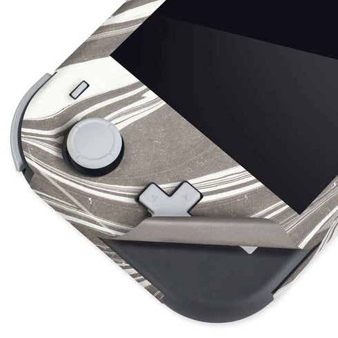 Grey Marble Nintendo Switch Lite Skin