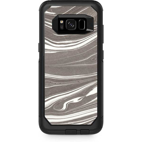 Grey Marble Otterbox Commuter Galaxy Skin