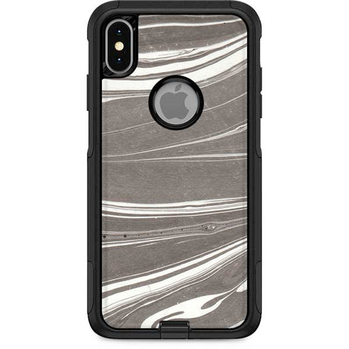 Grey Marble Otterbox Commuter iPhone Skin