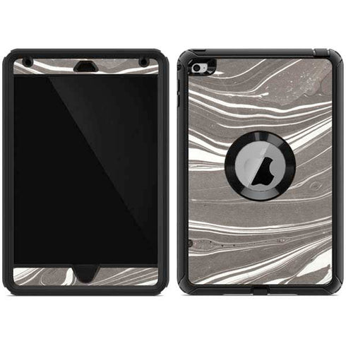 Grey Marble Otterbox Defender iPad Skin