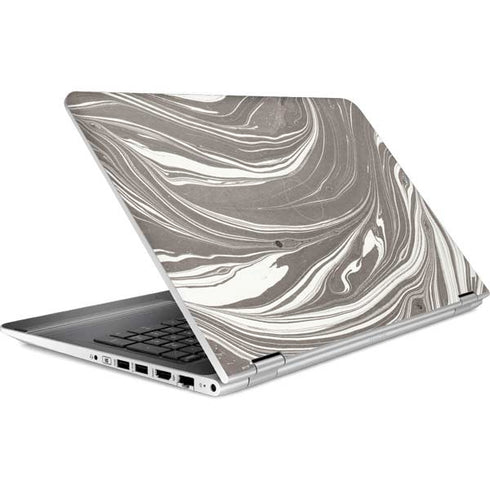 Grey Marble HP Pavilion Skin
