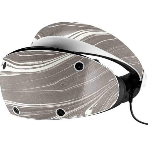 Grey Marble PlayStation VR2 Skin