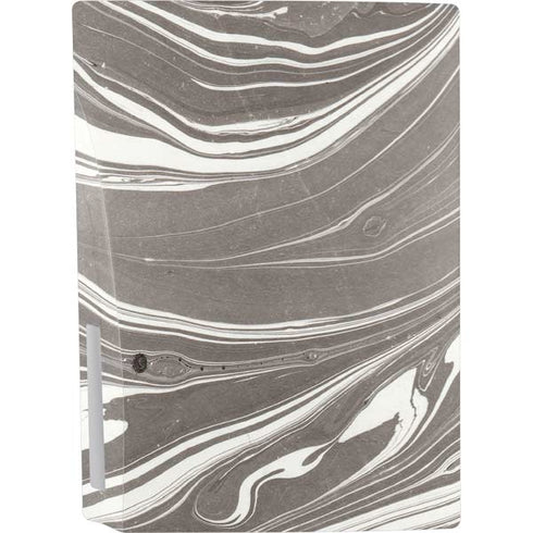 Grey Marble PS5 Console Skin