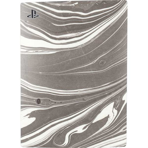 Grey Marble PS5 Digital Edition Console Skin