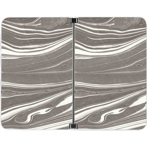 Grey Marble Surface Duo Skin