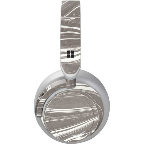 Grey Marble Surface Headphones Skin