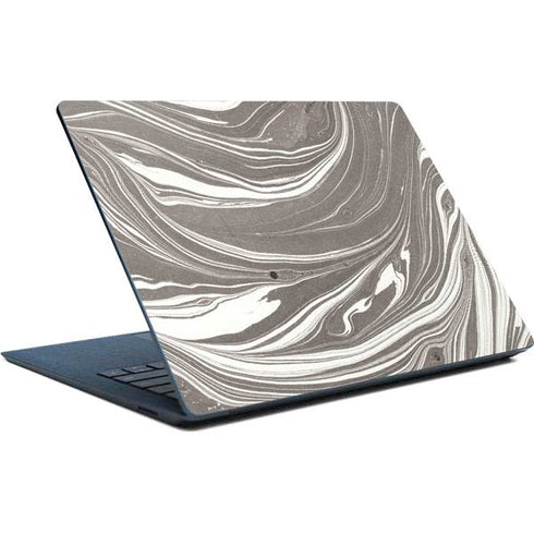 Grey Marble Surface Laptop Skin