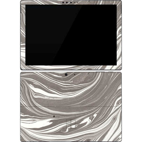Grey Marble Surface Pro 7 Skin