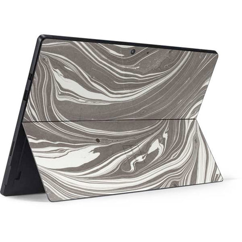 Grey Marble Surface Pro 7 Skin