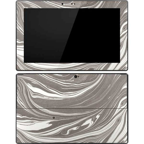 Grey Marble Surface Pro Tablet Skin