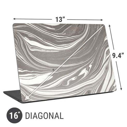 Grey Marble Universal Laptop 16in (13 x 9.4in) Skin