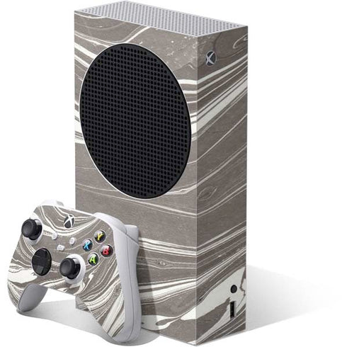 Grey Marble Xbox Series S Bundle Skin