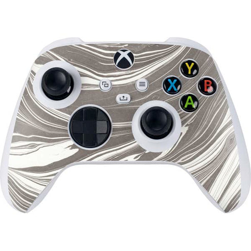 Grey Marble Xbox Series S Controller Skin