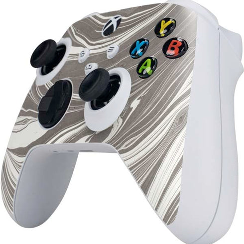 Grey Marble Xbox Series S Controller Skin